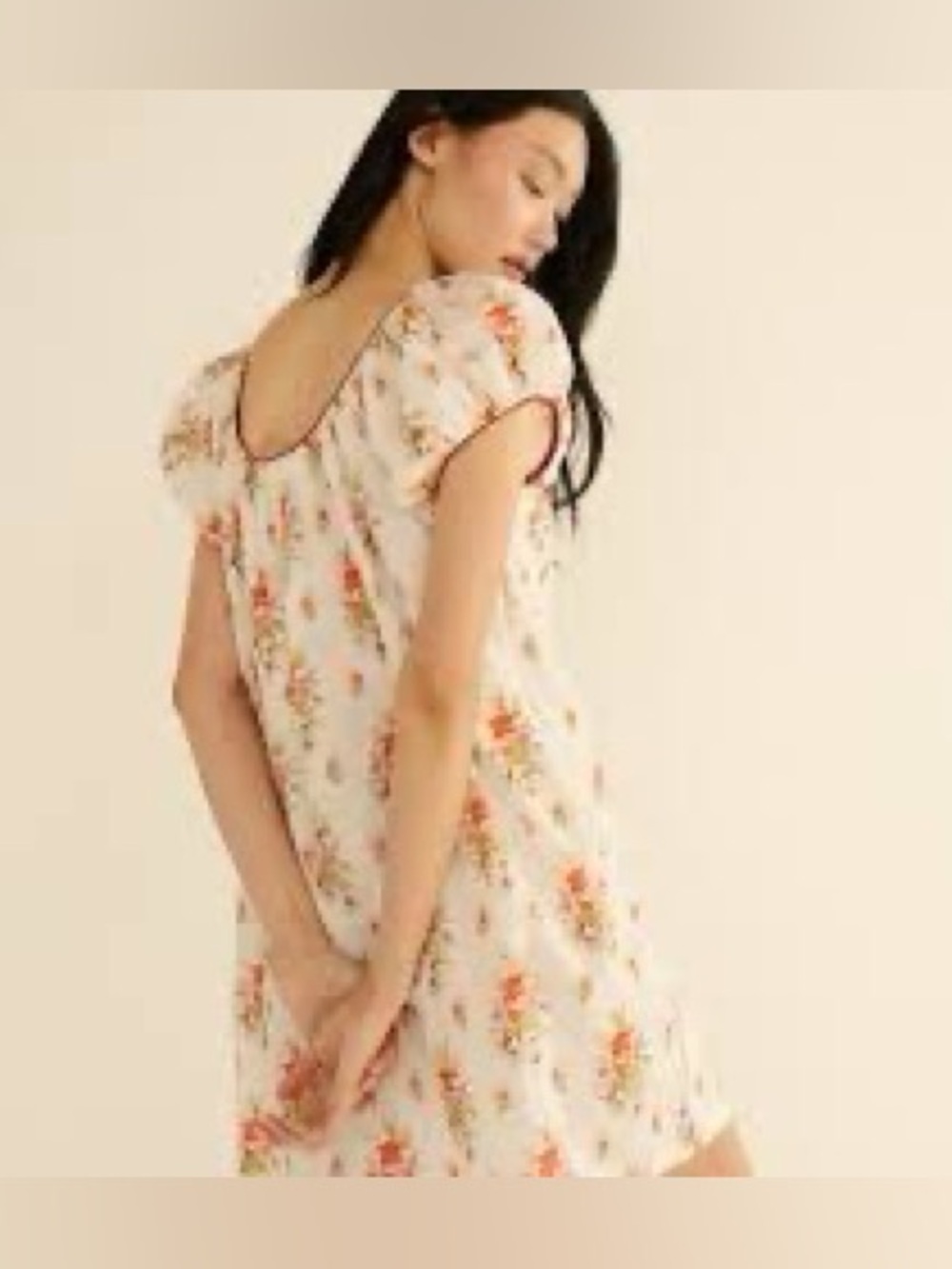 NWT Doen Julia Dress Petite Rose print M - Picture 2 of 10